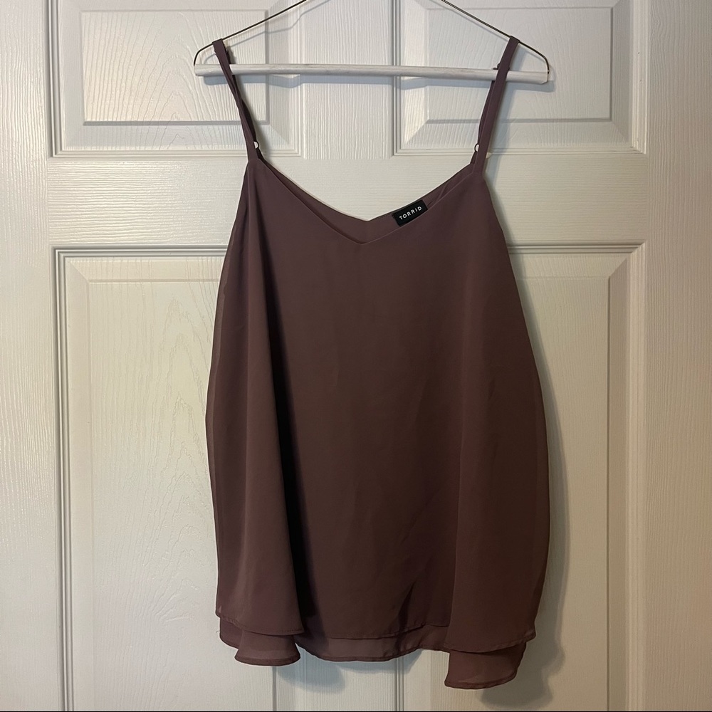 Plum tank top